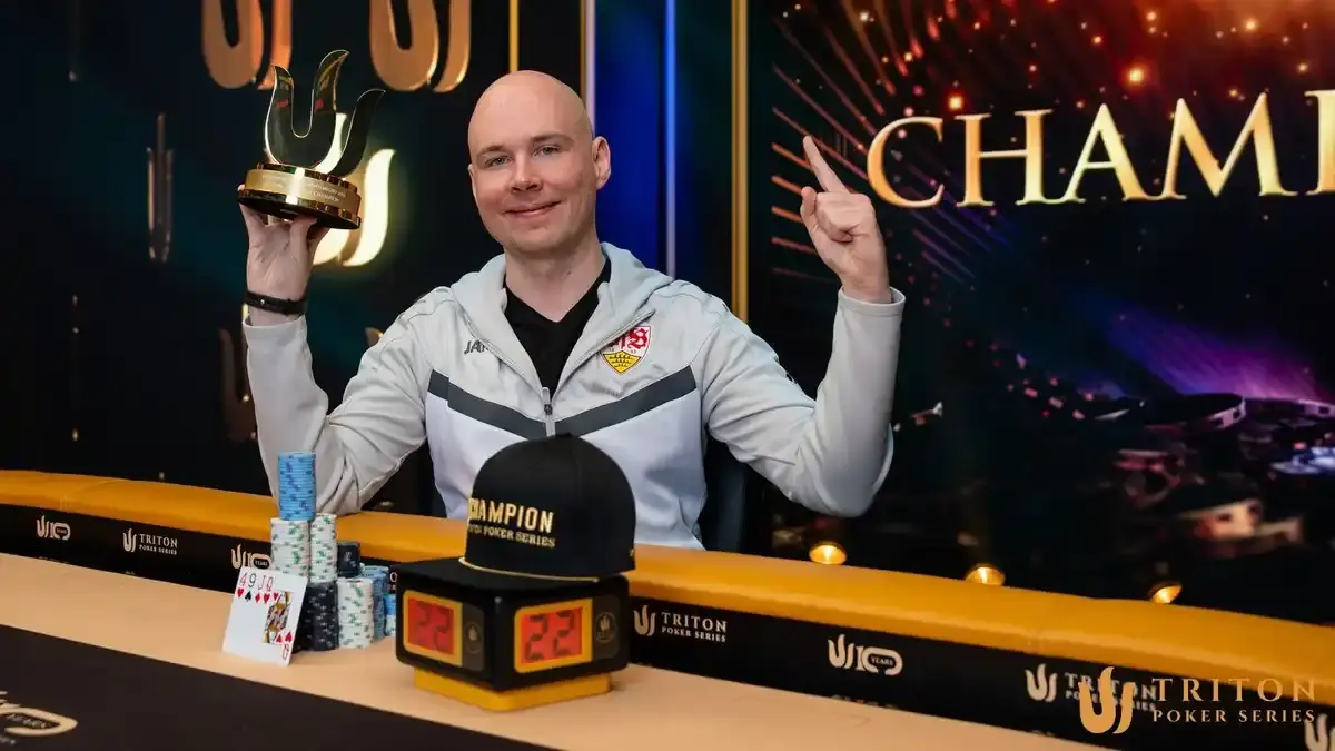 Tobias Schwecht Captures Maiden Triton High Roller Title in Montenegro