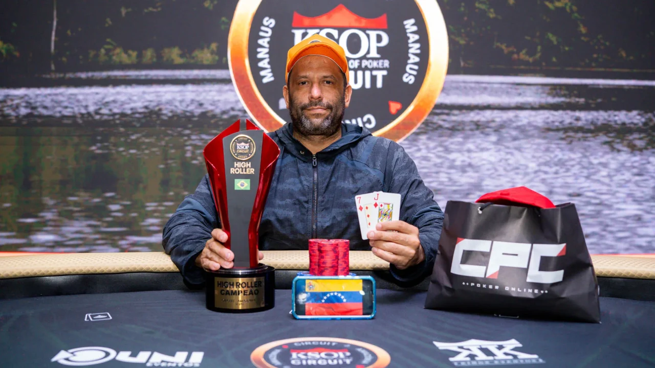 Jesus Mejia Wins KSOP Circuit Amazônia High Roller Title