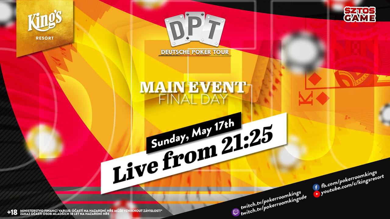 King’s Resort to Livestream Deutsche Poker Tour Main Event Final Table