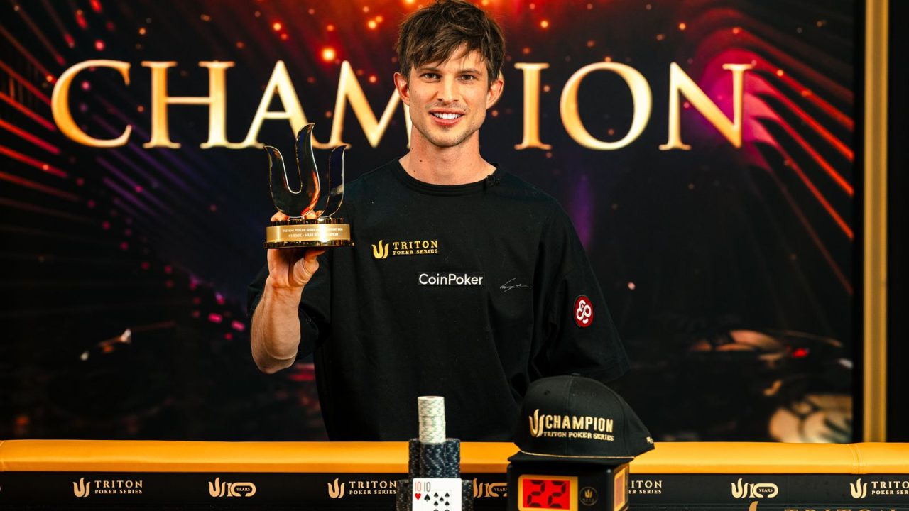 Mario Mosböck Wins Fourth Triton Title, Securing $982k in Montenegro