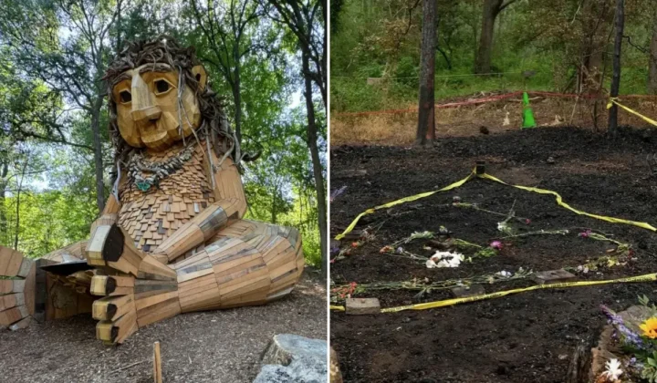 Iconic Texas Troll Sculpture Destroyed in Mysterious Fire