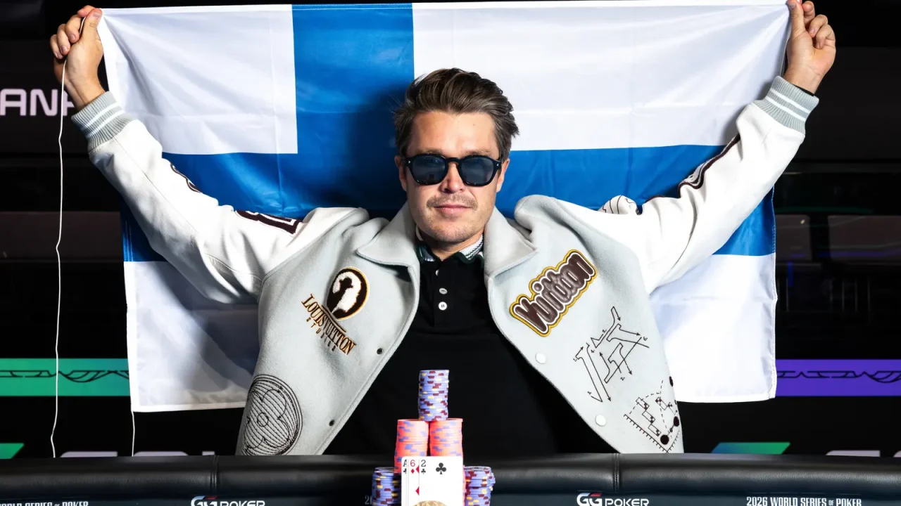 Eelis Parssinen Captures Second WSOP Bracelet in $25,000 PLO High Roller