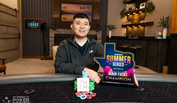 Bohuai Jiang Captures First Major Title at RGPS Summer Series Main Event