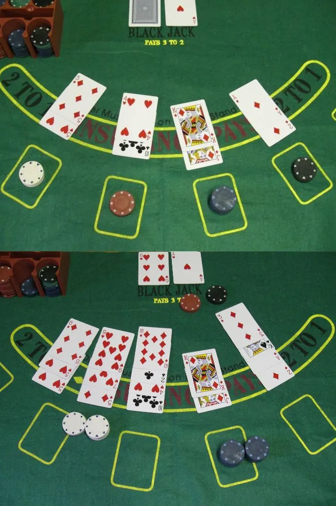 A vibrant screenshot of an IGT Game King video poker machine on a casino floor, showing multiple game options and a detailed paytable display.