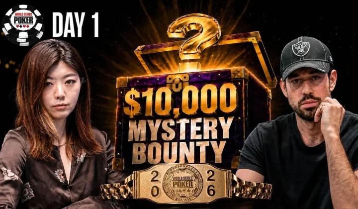 WSOP Livestream Schedule Announced for $10,000 NLH Mystery Bounty Event #51