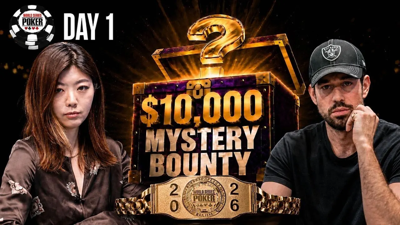 WSOP Livestream Schedule Announced for $10,000 NLH Mystery Bounty Event #51