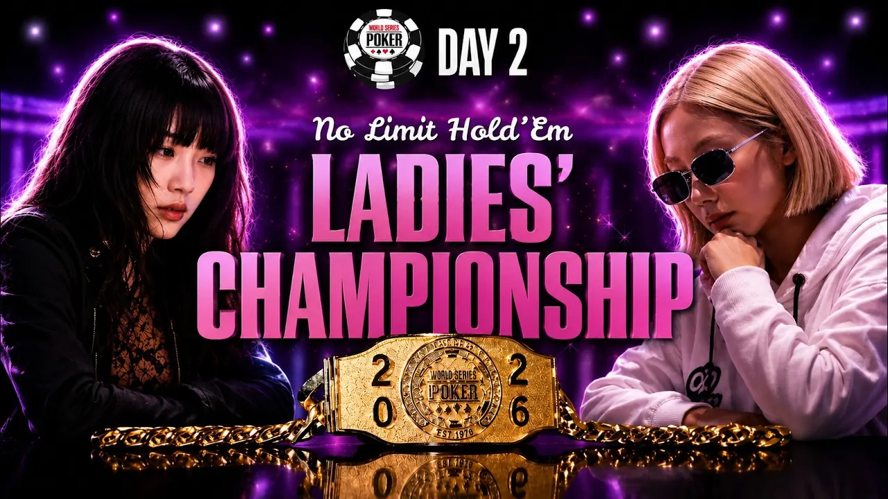 WSOP Ladies World Championship Livestream Kicks Off Tag 2