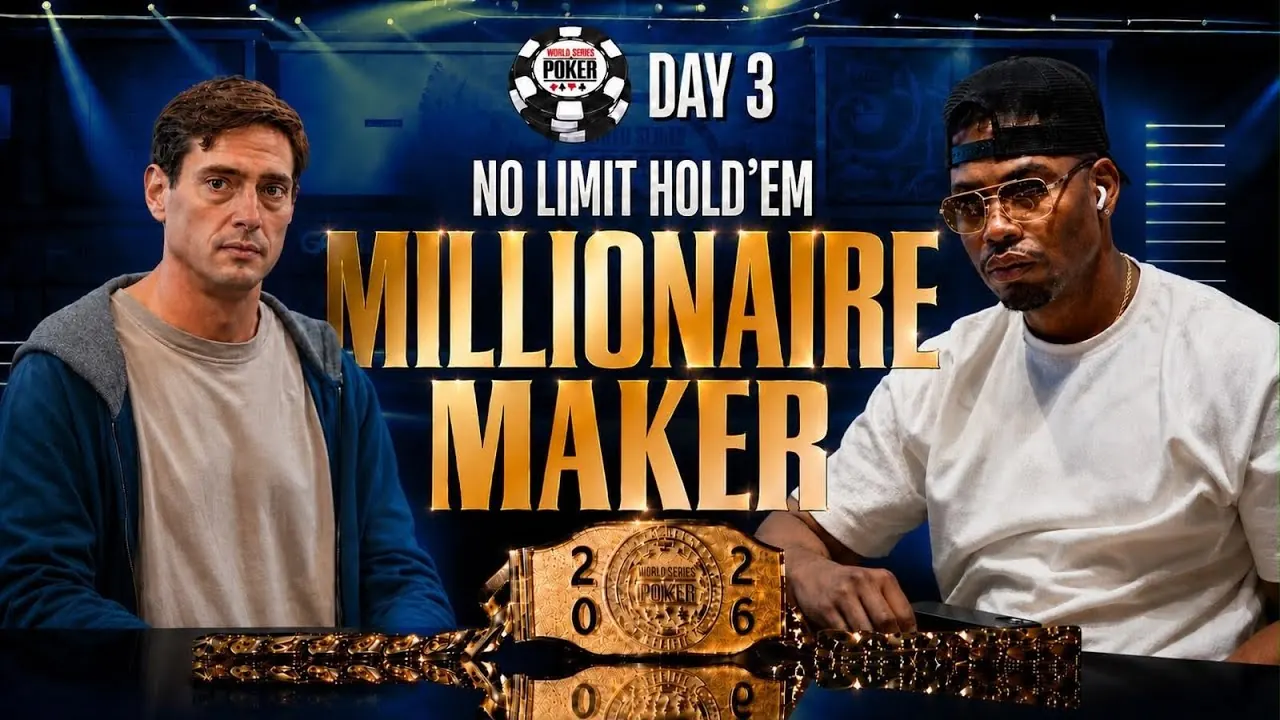 WSOP Millionaire Maker Event Streamed Live on YouTube