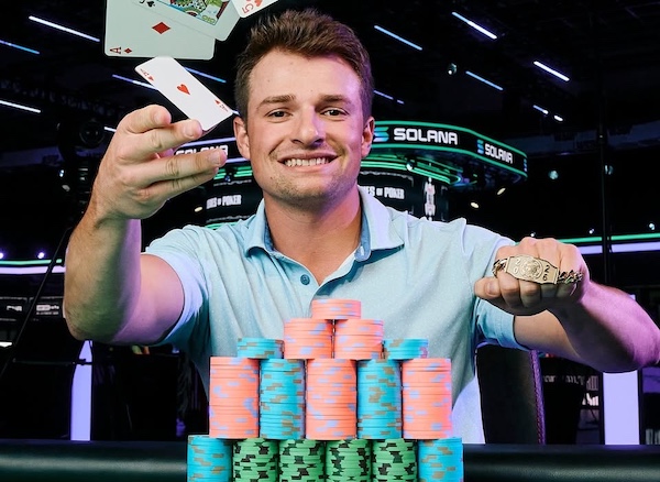 Jason Zipfel Wins First WSOP Bracelet in $1,500 Pot-Limit Omaha Event