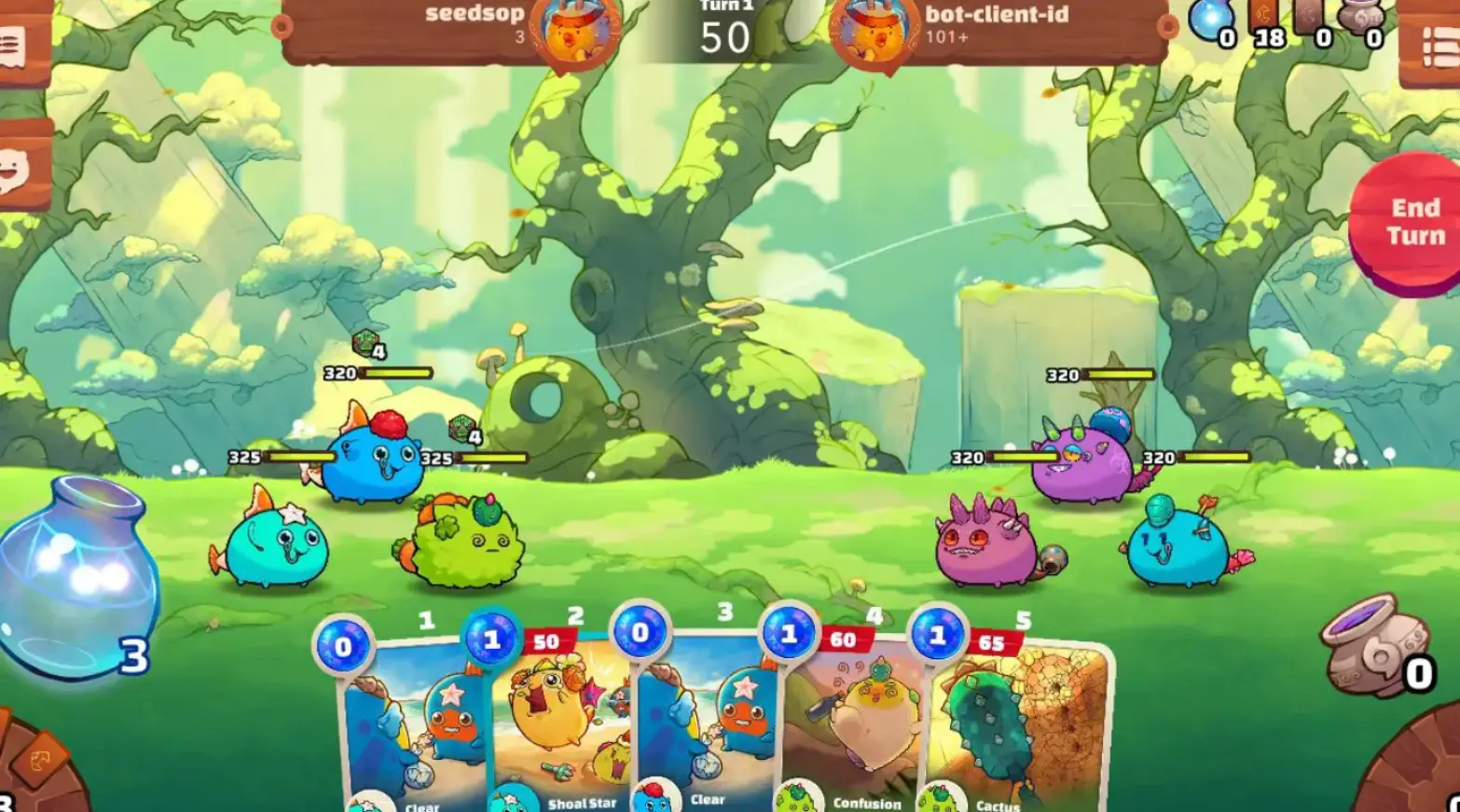 Screenshot of the Axie Infinity resource hub interface, showcasing organized links to game features and community resources.
