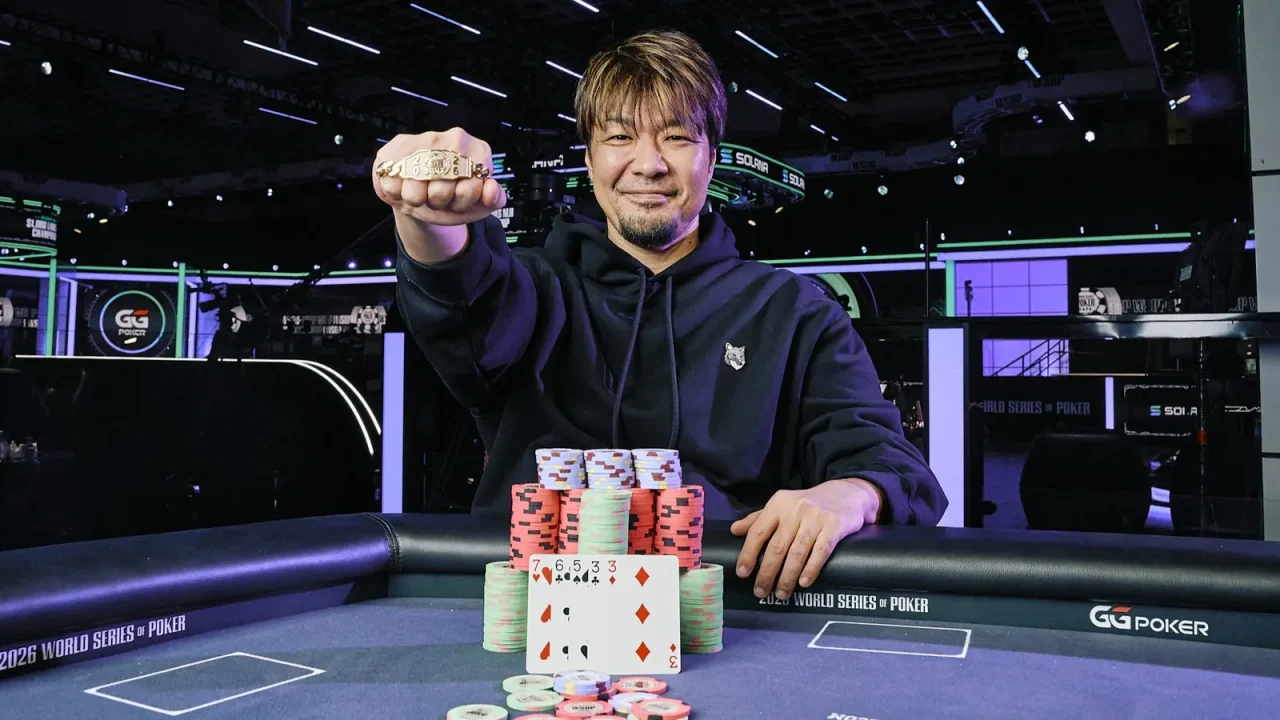Koji Fujimoto Claims WSOP Limit Lowball Championship Bracelet