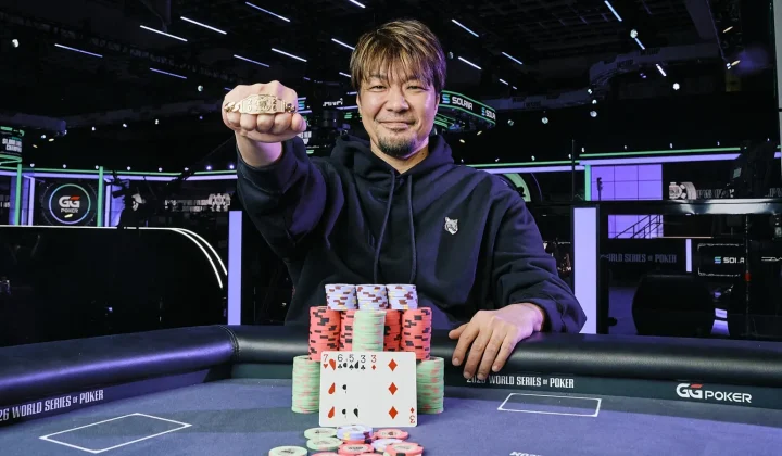 Koji Fujimoto Claims WSOP Limit Lowball Championship Bracelet