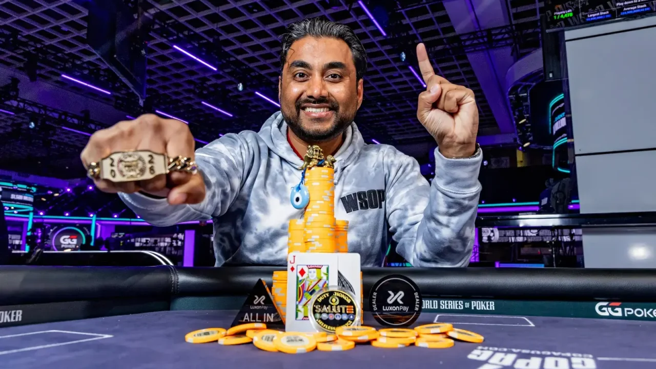 Prashanth Nataraj Captures WSOP Bracelet in $500 Salute to Warriors Event