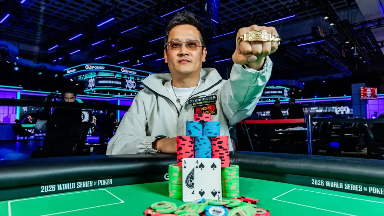Dong Chen Secures Second WSOP Bracelet in Limit Hold’em Championship