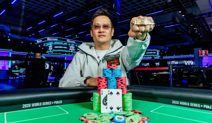 Dong Chen Secures Second WSOP Bracelet in Limit Hold’em Championship