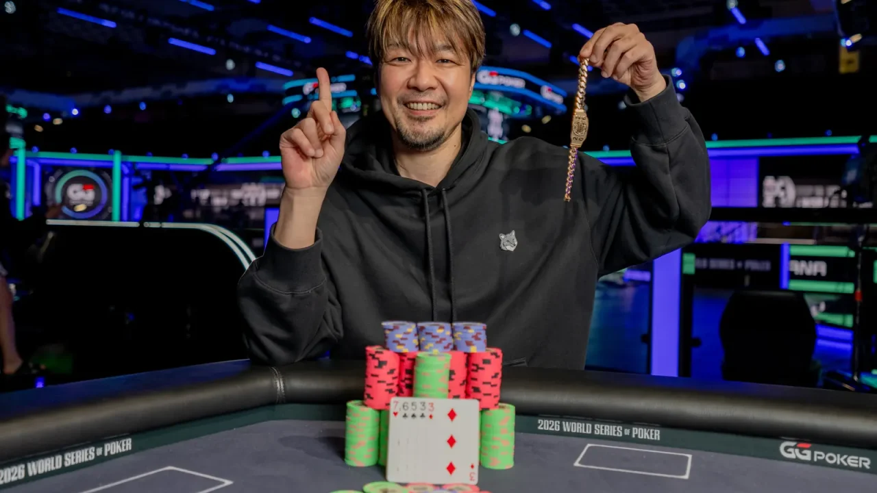 Koji Fujimoto Captures First WSOP Bracelet in Limit 2-7 Triple Draw Championship