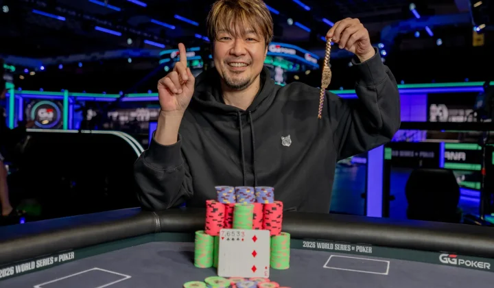 Koji Fujimoto Captures First WSOP Bracelet in Limit 2-7 Triple Draw Championship