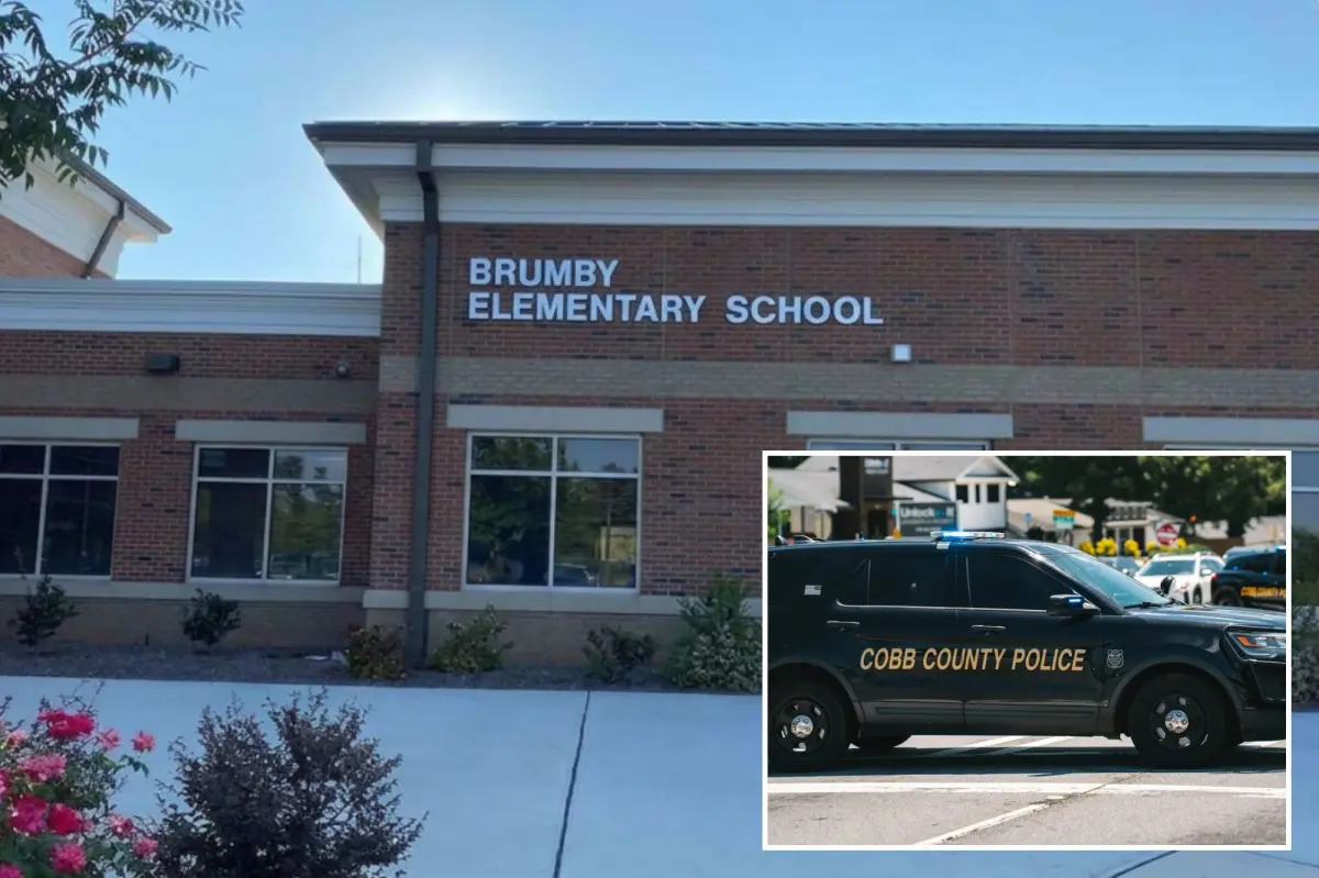 Brumby Elementary School in Cobb County, Georgia.