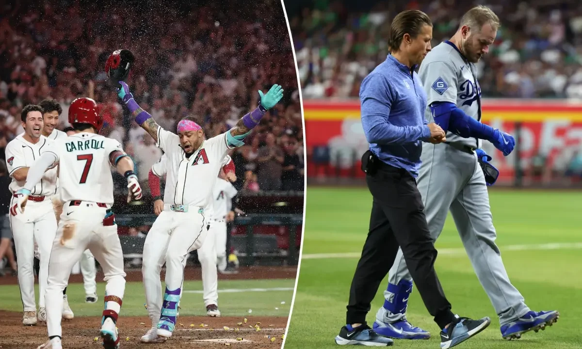 Dodgers Suffer Late-Game Collapse Against Diamondbacks, Losing on Walk-Off Homer
