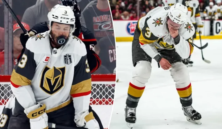 Golden Knights Defenseman Brayden McNabb Hospitalized After Scary Injury in Stanley Cup Final
