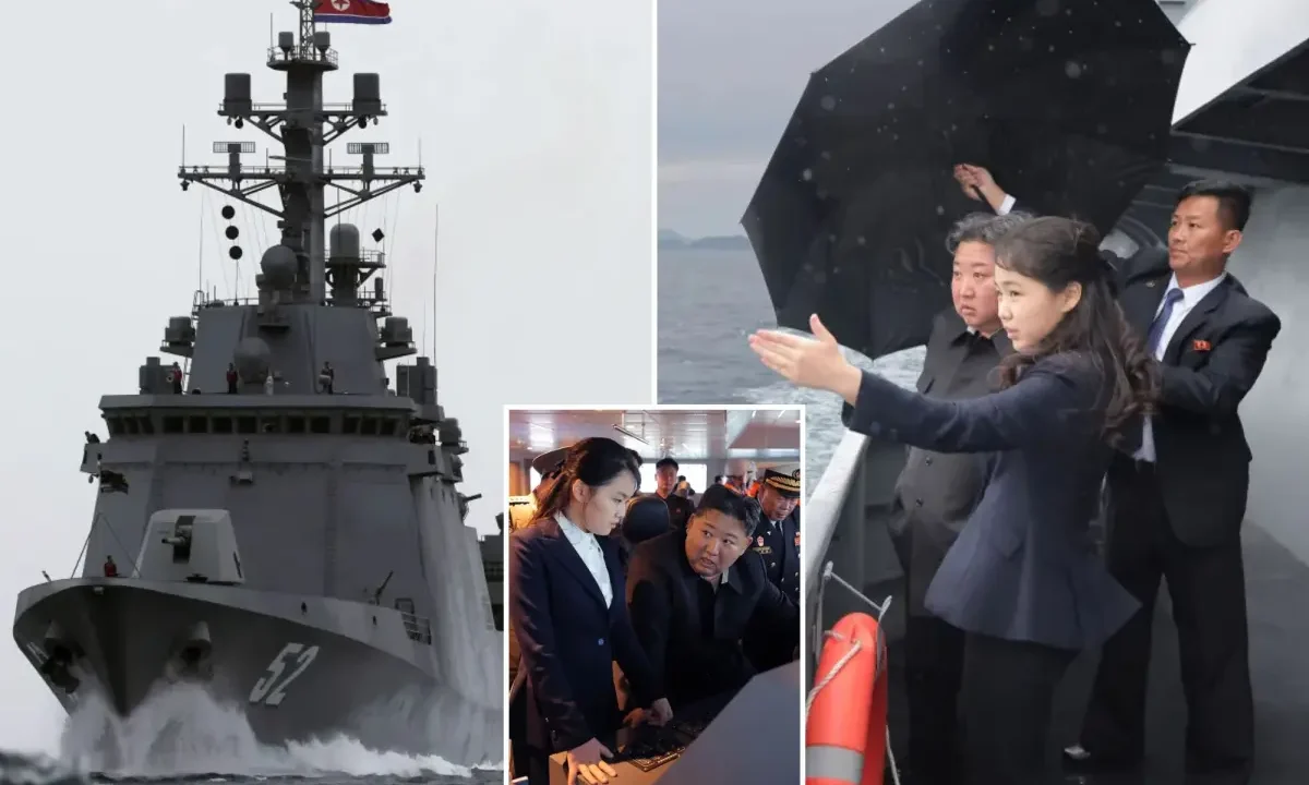 Kim Jong Un Showcases New Warship Ahead of Xi Jinping’s Visit, Bolstering Naval Nuclear Capabilities