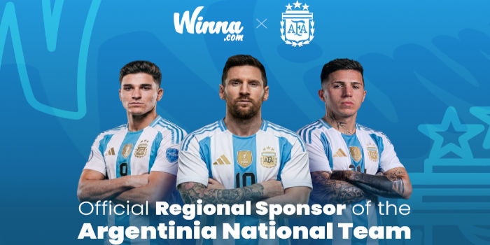 Winna.com Partners with Argentina National Football Team for World Cup 2026