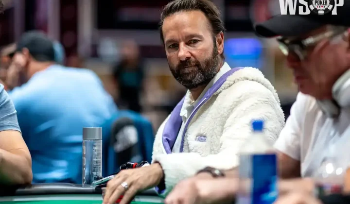 Daniel Negreanu Surges on Day 2 of WSOP $100K PLO High Roller
