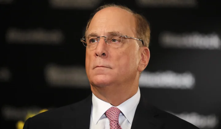 BlackRock CEO Larry Fink Sees Technology Boosting Markets, Healthier Bitcoin Landscape