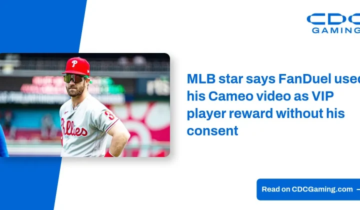 MLB Star Bryce Harper Denies Consent for FanDuel Video Use in VIP Reward