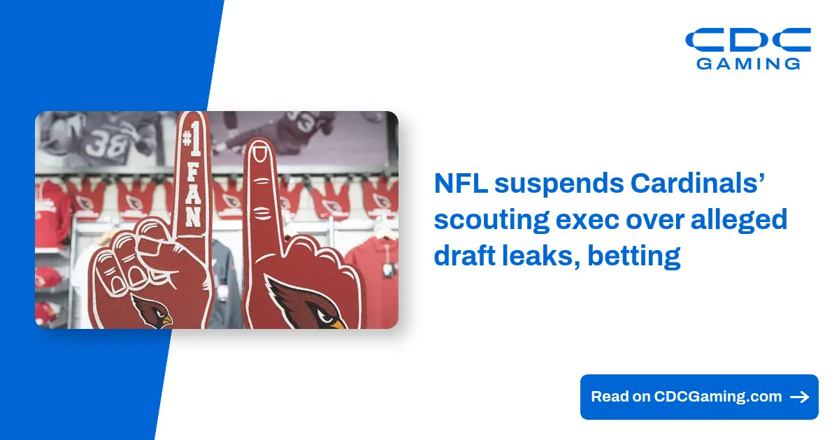 NFL Suspends Cardinals Executive Over Draft Leaks and Betting Violations