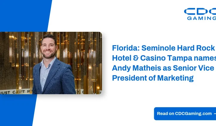 Seminole Hard Rock Tampa Names Andy Matheis Senior Vice President of Marketing