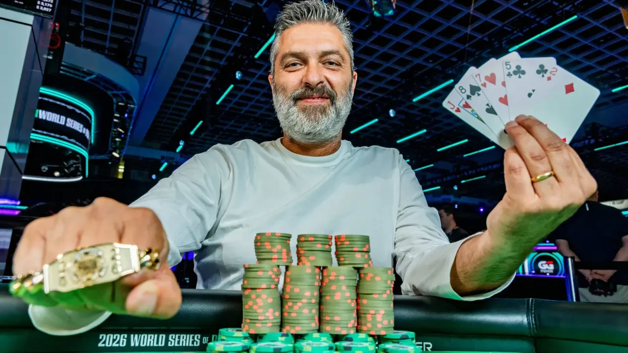 Sergio Benso Captures First WSOP Bracelet in Inaugural $1,500 Pick Your PLO Event