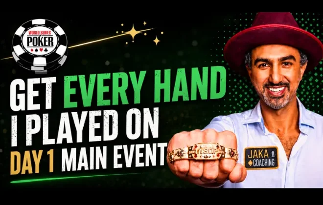 Faraz Jaka to Document Every Hand from WSOP Main Event Day 1 for Educational Purposes