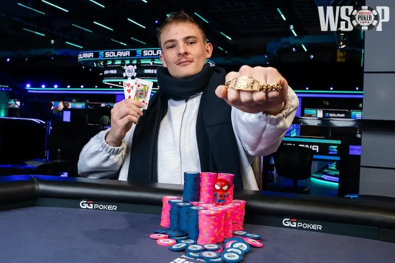 Adriaan Jacobs Claims WSOP $600 Deepstack Championship for $287,817