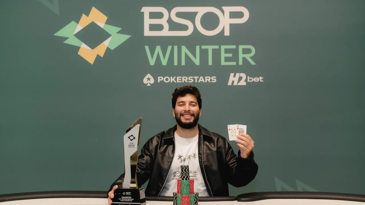 Iago Botelho Takes Down BSOP Winter R$100,000 Super High Roller for R$1 Million
