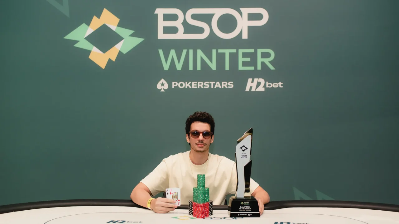 From One Blind to Title: Murilo Fidélis Wins BSOP High Roller in Stunning Comeback