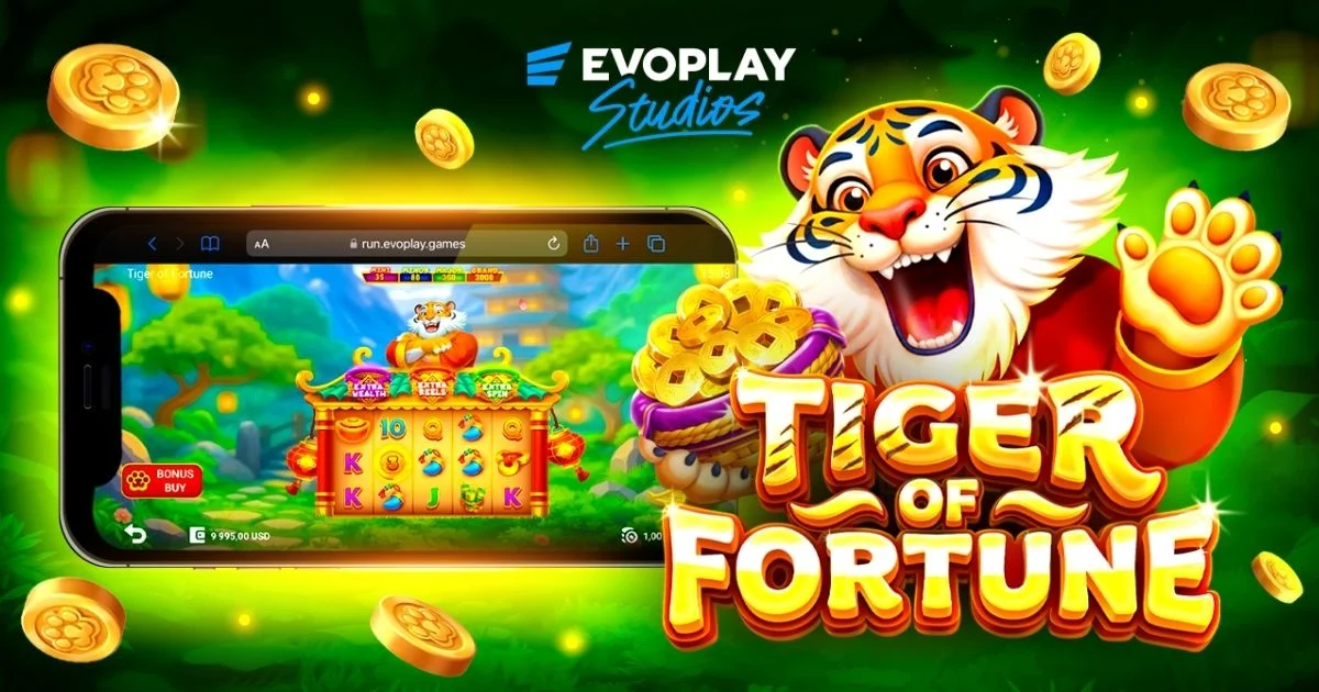 Evoplay Launches Tiger of Fortune Slot With Stackable Bonus Boosters