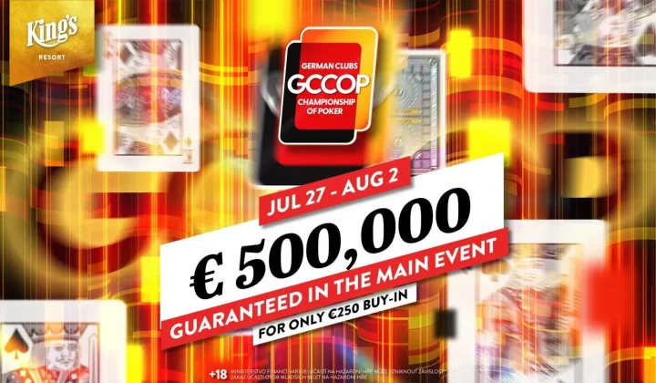 King’s Resort Rozvadov Hosts GCCOP With €500,000 Guaranteed Main Event