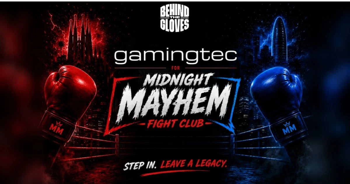 Gamingtec Joins Midnight Mayhem as Headline Impact Partner for Charity Boxing Event