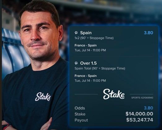 Iker Casillas Bets Big on Spain’s World Cup Run, Secures Substantial Winnings