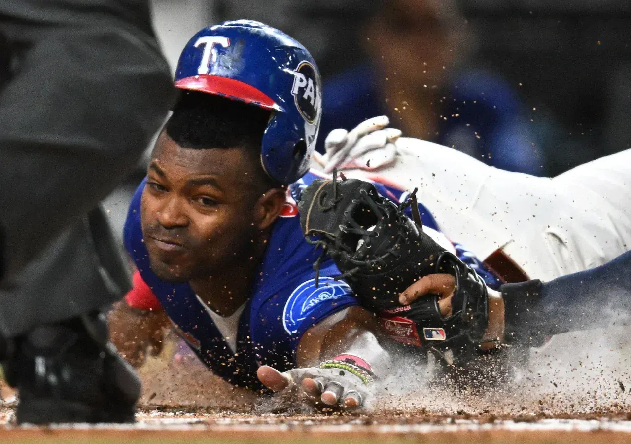Former MLB star Yasiel Puig in a baseball uniform