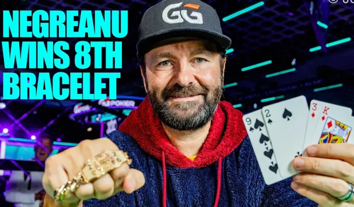 Daniel Negreanu Captures Eighth WSOP Bracelet in High-Stakes Pot-Limit Omaha Event