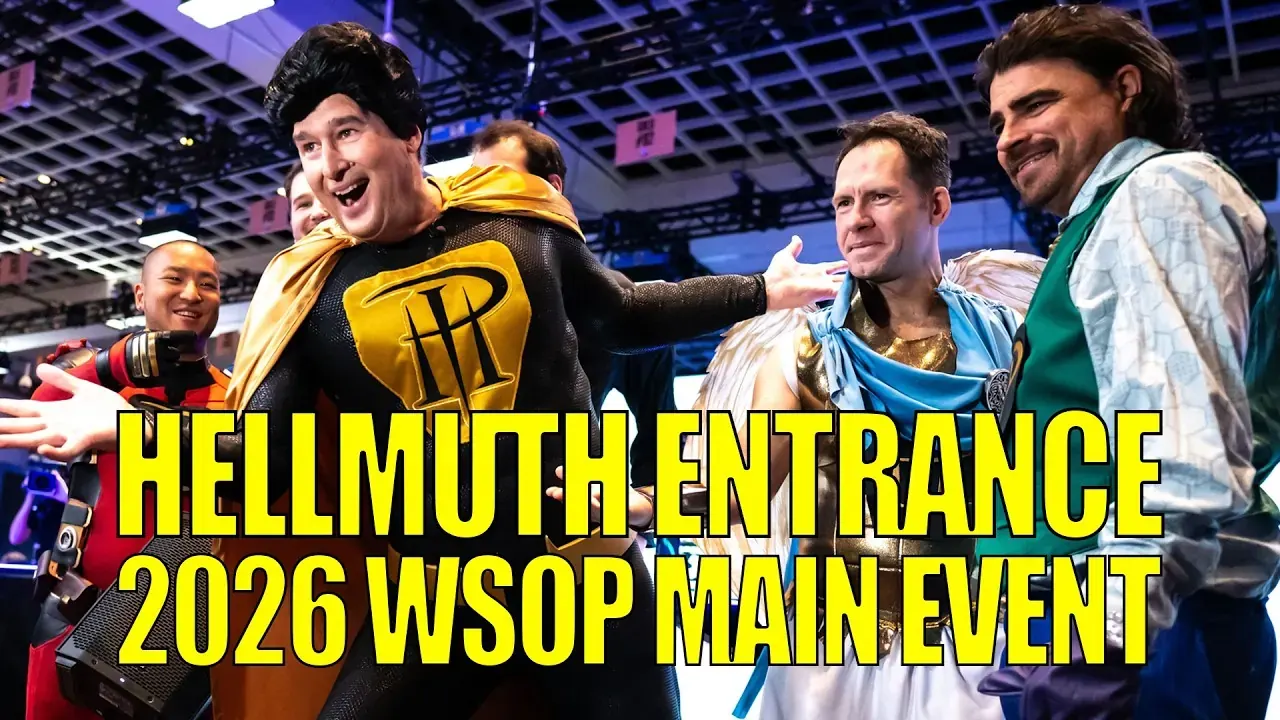Phil Hellmuth Makes Grand Entrance at 2026 WSOP Main Event
