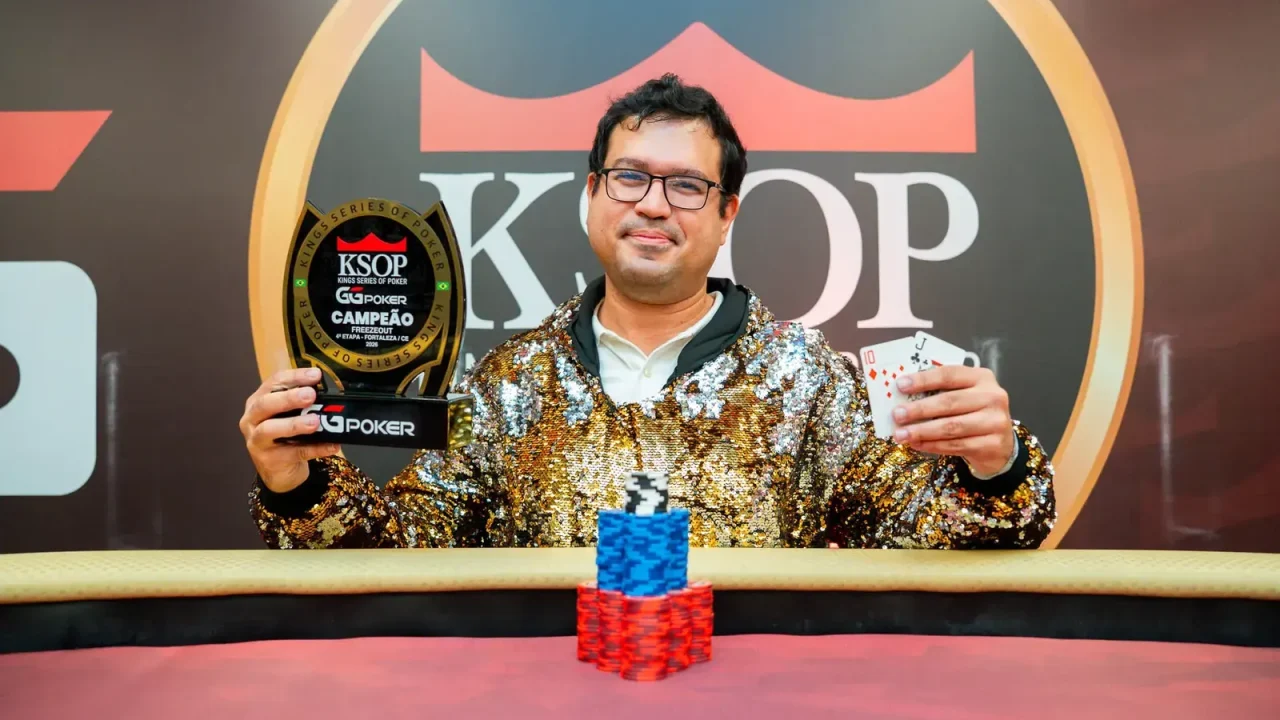 KSOP GGPoker Fortaleza: Mitson Wins Freezeout, Barbosa Takes Kings Turbo KO