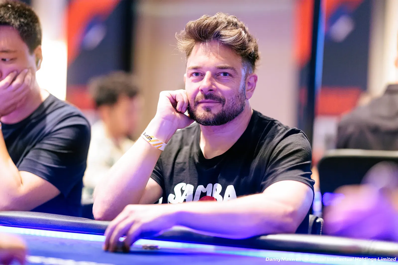 Fabiano Kovalski of the Samba Poker Team celebrates winning two titles at EPT Barcelona 2026