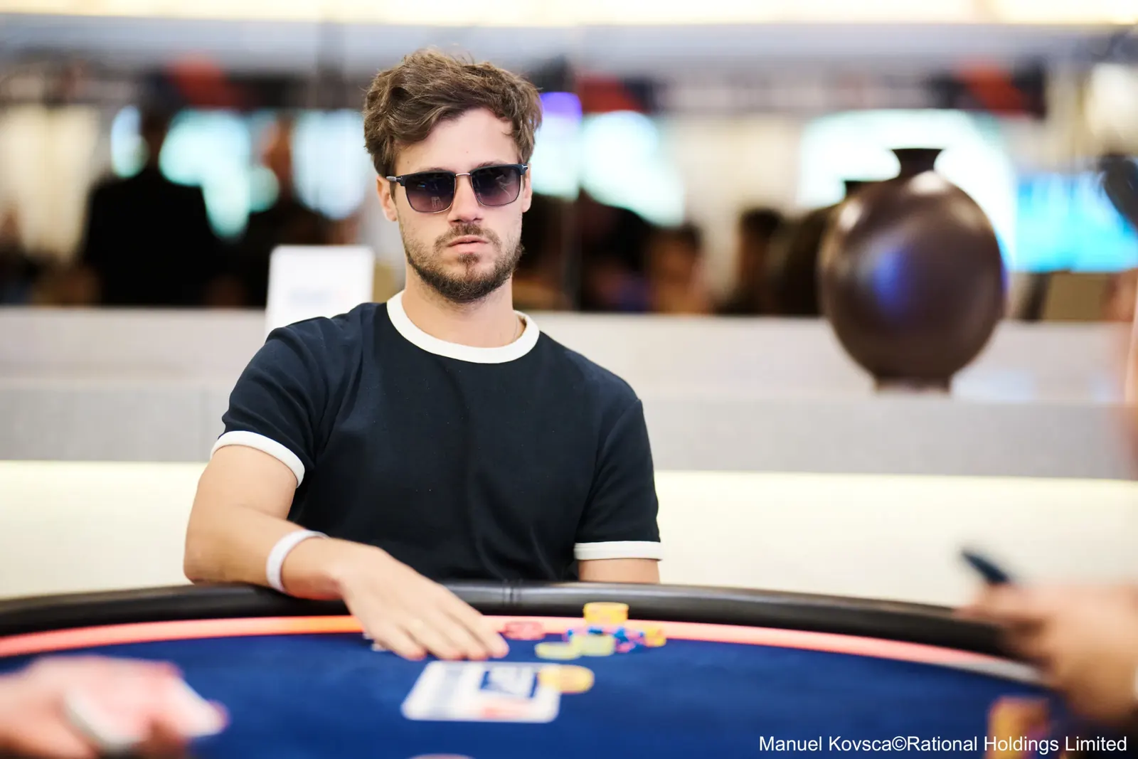 Kelvin Kerber at the GGMillion$ High Rollers final table for the second consecutive week on GGPoker