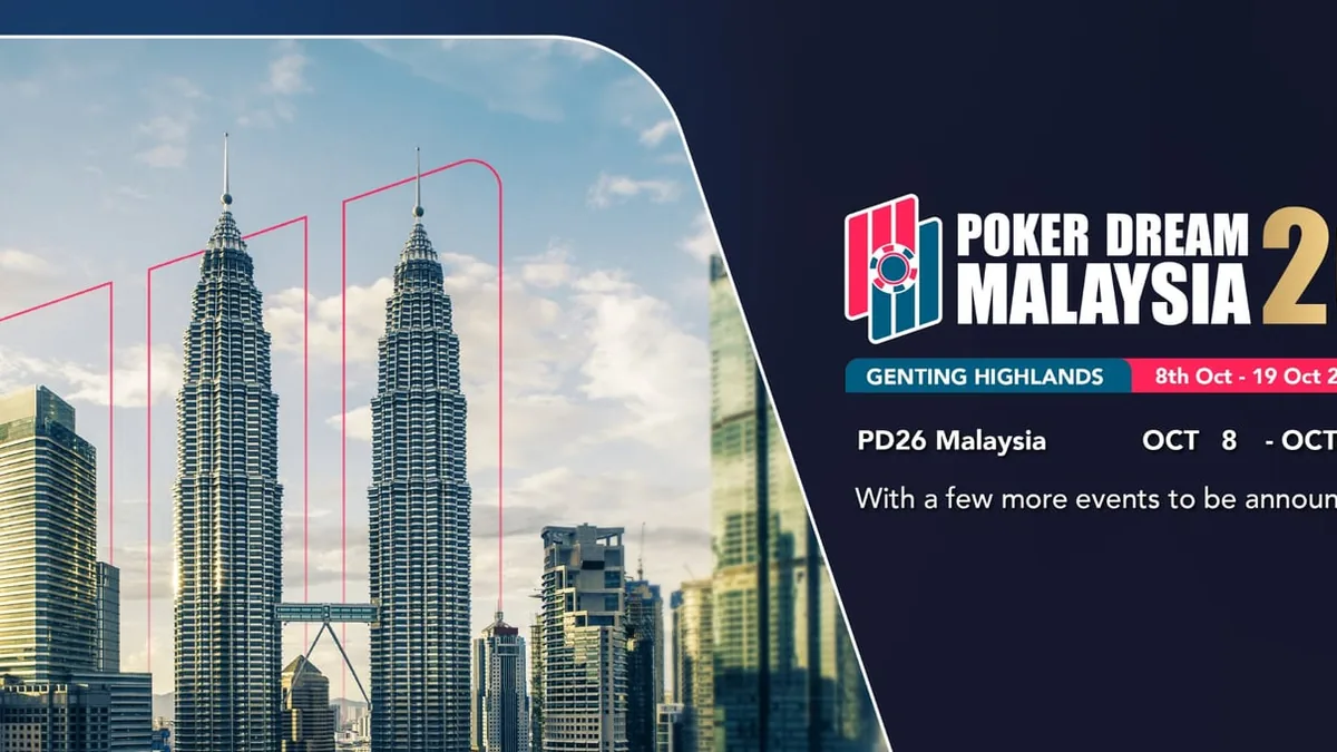 Poker Dream Returns to Genting Highlands With MYR 4 Million Guaranteed Main Event
