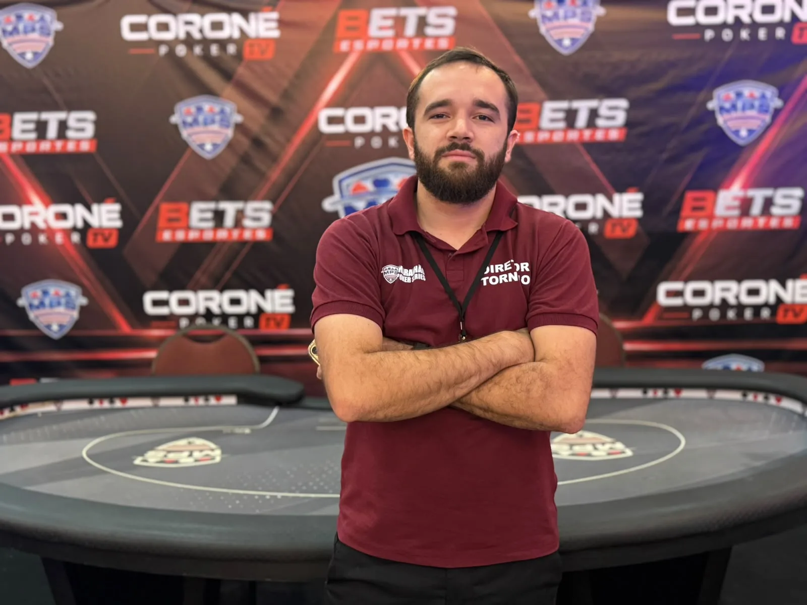 Marcus Victor Pucca, tournament director of the Maranhao Poker Series, discussing the circuit's growth.