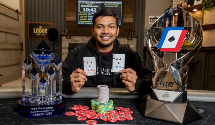 Shrikant Pillamarapu Wins WPT Prime Lodge Championship After Heads-Up Chop in Texas