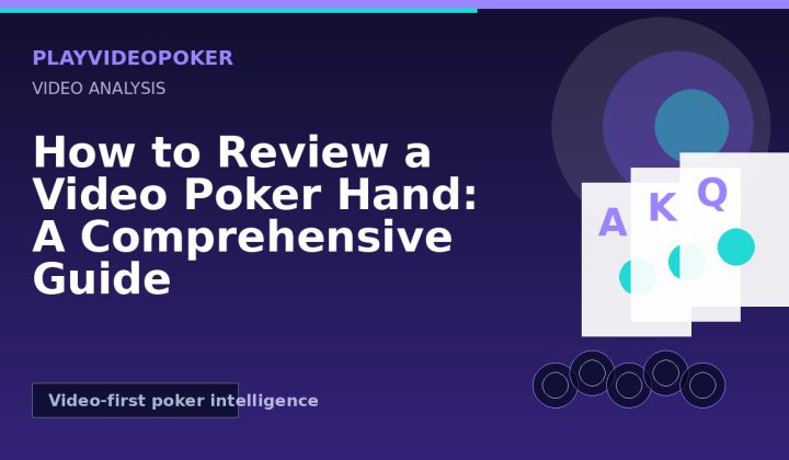 How to Review a Video Poker Hand: A Comprehensive Guide